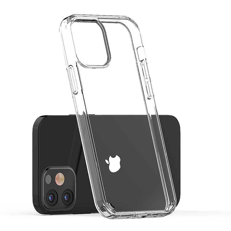 Для нового iPhone 12 прозрачный Анти-шок чехол из ТПУ + акрил 1,5 мм сотовый Чехол для телефона, задняя крышка, оптовая продажа