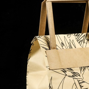 Custom Biodegradable Mailer Brown Kraft Paper Shoe Mailing Bag Courier Paper Bag - Product Image 6