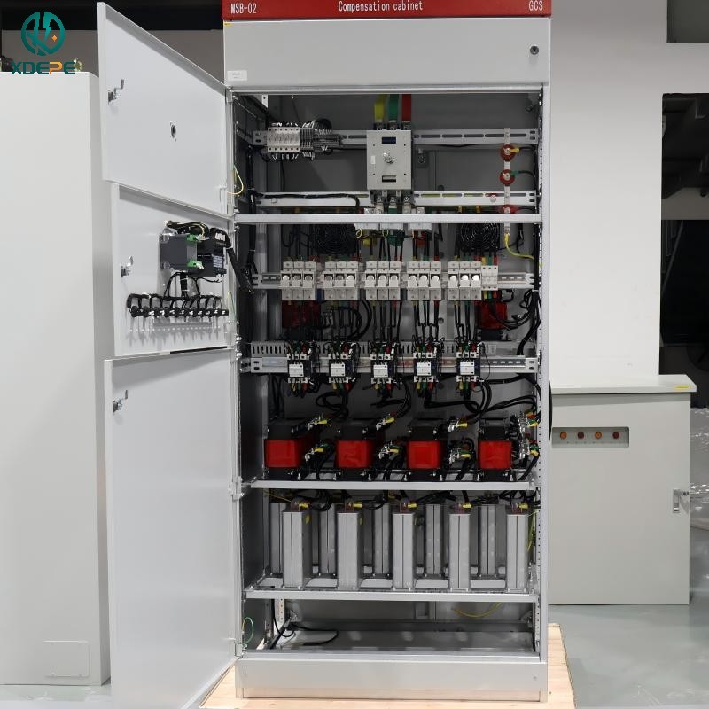 Low Loss Capacitor Compensation Switch Cabinet