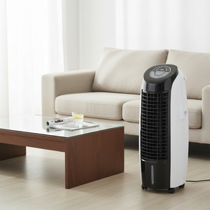 Réglages réglables Ventilateur de refroidissement par <span class=keywords><strong>évaporation</strong></span> pour la maison 220v <span class=keywords><strong>climatiseur</strong></span> portable tour chambre eau refroidisseur <span class=keywords><strong>d</strong></span>'air - Product Image 1
