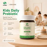 Poudre de probiotiques multi-cépiques pour enfants en pot scellé, grand format familial, complément alimentaire quotidien pour enfants