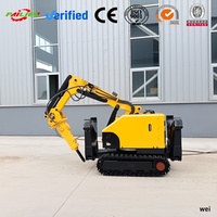 Robot de démolition Diesel Rock Break, marteau de démolition durable pour les opérations sur le terrain dans le secteur minier