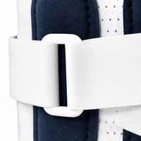 Soutien lombaire professionnel respirant et perforé pour adultes avec double sangle réglable pour le soutien quotidien de la posture du bas du dos