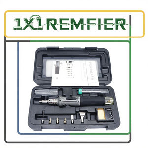 Soldador Profesional, <span class=keywords><strong>Soplete</strong></span> de Soldadura, Kit Profesional 10 en 1, Herramienta Gris a Gas - Product Image 3
