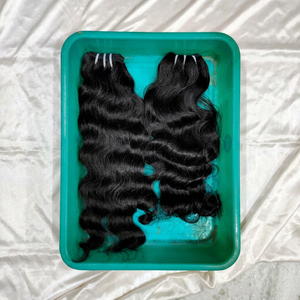 Extensiones de Cabello Remy Indio 100% Puro, Naturales, Sin Mezclas, Sin Procesos, Doble Trama a Máquina, 100g - Product Image 1