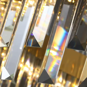 Zèle d'éclairage nordique moderne fumé marocain verre soufflé à la main led suspensions pour le salon - Product Image 6