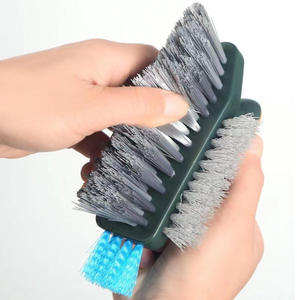Brosse de nettoyage multifonctionnelle en plastique pour joints, outils de nettoyage manuels pour rainures et interstices, brosse de nettoyage pour murs de salle de bain et coins de toilettes - Product Image 4