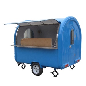 Remolque de Comida Rápida Móvil, Totalmente Equipado, Camión de Café, Horno de Pizza, Freidora Solar, Carrito de Aluminio, 1 Año de Garantía - Product Image 2