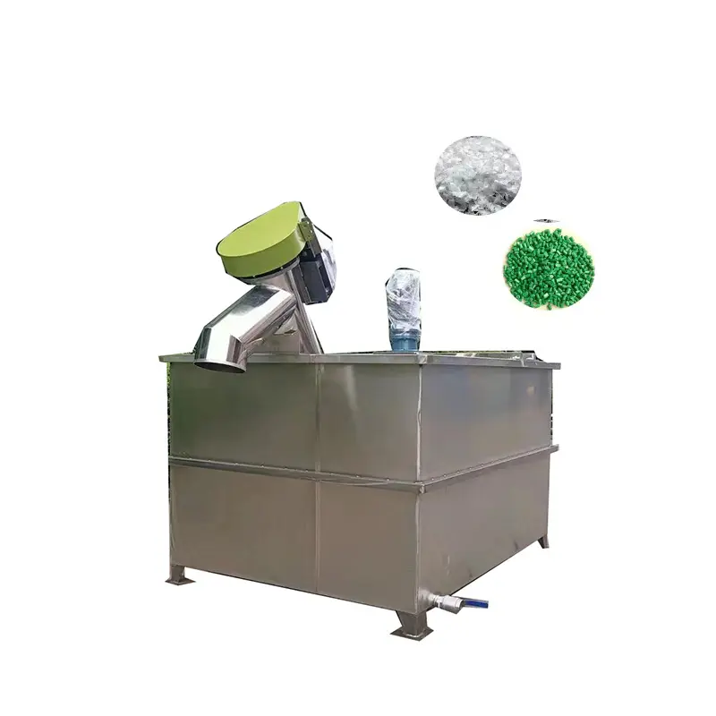PP PE /PET flakes washing machine floating tank floating washer for plastic pet bottle recycling washing line