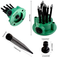 Arroseurs de jardin à tête de nouilles en plastique de type Spike pour l'irrigation d'arrosage de pelouse et de jardin
