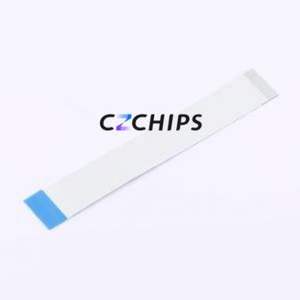 HX FFC-1.0-14P-100mm F FFC Cable (Flexible Flat Cable) P=1mm Connector 14P 1mm 0.3mm Reverse - Product Image 2