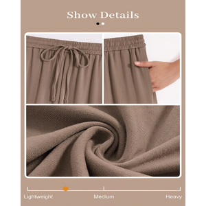 Ensemble deux pièces décontracté pour femme WARPRO INDUSTRY – Haut à manches longues confortable en Spandex/Coton, coupe ample - Product Image 6