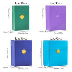 Custom Logo <strong>Printing</strong> Smoking Automatic Blank <strong>Cigarette</strong> Boxes Acrylic <strong>Cigarette</strong> case for 20pcs <strong>Cigarette</strong> Packaging <strong>Box</strong> - Product Image 4