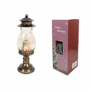 Customizable 4\"X12\" Christmas Ornament Set with <b>Light</b> & <b>Musical</b> Feature 6PCS/CS for Home Decor & DIY - Product Image 4