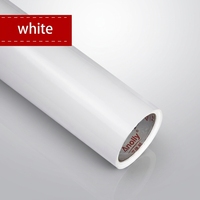 Rouleau de vinyle auto-adhésif couleur opaque, PVC stratifié solide, surface mate ou brillante pour supports marketing et découpe