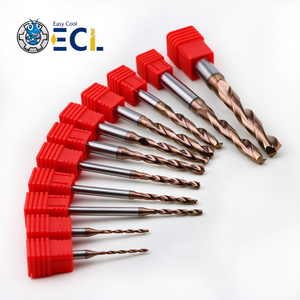 Broca de Carburo Easy Cool D10.5 con Recubrimiento de Bronce HRC60, Herramienta CNC - Product Image 4