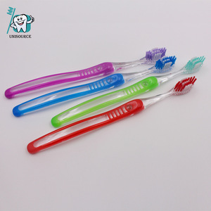 Cepillo de Dientes para Adultos con Mango Transparente, Cepillado Manual Colorido, Limpieza Dental JSM-A385 - Product Image 2