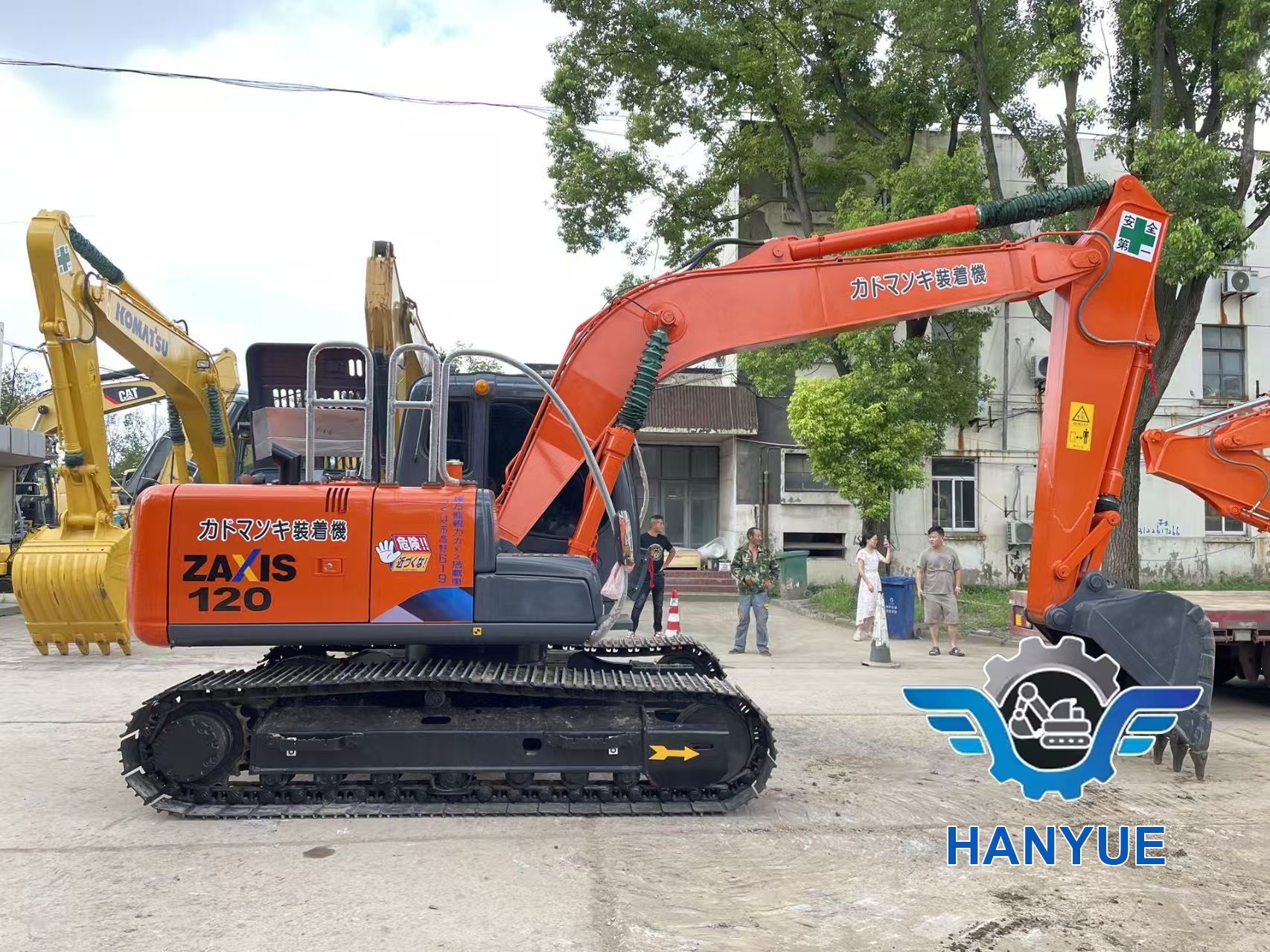 Used Hitachi ZX120 Excavator 12Ton 2022 Year Original Zaxis 120