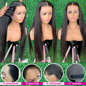 Perruque bouclée indienne naturelle de Birmanie, perruque frontale en dentelle HD complète de 30 pouces, vente en gros, perruque sans colle en cheveux humains vierges bruts péruviens 12A - Product Image 4