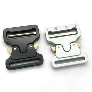 20mm-25mm 32mm 38mm 50mm Collier de chien en cuir métallique Boucle en métal à dégagement rapide Boucle tactique - Product Image 3