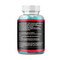 Gummies de créatine monohydrate à marque privée, véganes, antioxydantes, complément alimentaire pour adultes, croissance musculaire, force et énergie