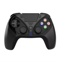 Manette de jeu sans fil avec haut-parleur intégré et prise casque, 4 boutons programmables pour P4/P4 Pro/P4 Slim/P3/PC/IOS
