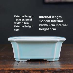 Di alta qualità molte varietà Celadon grande vaso Bonsai originale in ceramica per giardino