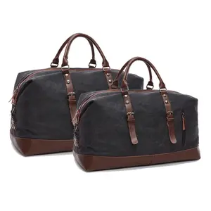 Canvas Duffle Large Sport Laptop Business Travel Computer Waterproof Backpack Folding Luggage Travel Bags