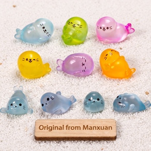 Figuras <span class=keywords><strong>de</strong></span> Resina <span class=keywords><strong>de</strong></span> Animales Marinos que Brillan en la Oscuridad, Adornos para Micropaisajes, Jardines, Acuarios, Decoración <span class=keywords><strong>de</strong></span> Mesa para <span class=keywords><strong>el</strong></span> Hogar, Venta al Por Mayor - Product Image 1