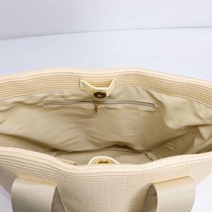 Custom Logo DIY High Quality Summer Autumn/Spring <b>Beach</b> Bohemian Style <b>Large</b> Capacity Women's Straw Tote <b>Bag</b> Storage Travel - Product Image 2