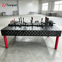 Système de table de soudage flexible 3D D28 multidimensionnel avec outillage de serrage complet pour le travail professionnel du métal