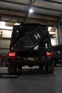 Kit de Conversión de Difusor Trasero de Fibra de Carbono Seca para Mercedes-Benz Clase G G63 W464 G350 - Product Image 4