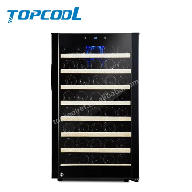 Topcool nuovo prodotto Mini Bar vino refrigeratore frigorifero 330L incorporato e 108 bottiglie compressore frigorifero per vino