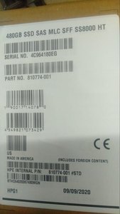 HPE 867887-001-SC 480GB 2.5in DS SAS-12G อ่านแบบเร่งรัด G9 G10 SSD สำหรับเซิร์ฟเวอร์และเวิร์กสเตชัน - Product Image 3