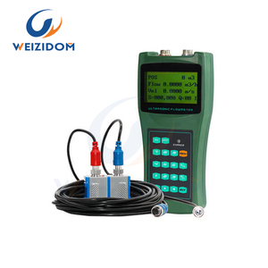 Weizidom DN15-DN100 kích thước nhỏ kẹp trên loại đầu dò cảm biến cho thép/PVC/sắt ống thử nghiệm cầm tay siêu âm Flow Meter - Product Image 4