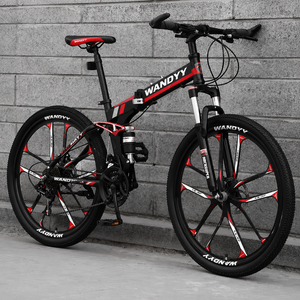 Vélos de course pliables 24, 26, 27,5, 29 pouces – VTT pliable de qualité supérieure, facile à plier et à transporter, en alliage - Product Image 5