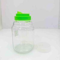 Botol Selai Kaca Bulat Berkualitas Baik 720ml, Penjualan Panas Pabrik, dengan Tutup Sekrup untuk Selai, Madu, Kacang, Cokelat, Kecap