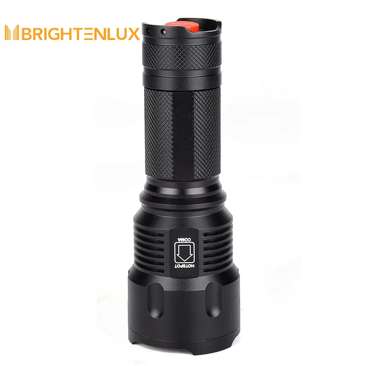 Brightenlux Super Bright Big Size Working Adjustable Focus USB Rechargeable Multui-Fuction LED Torch Light