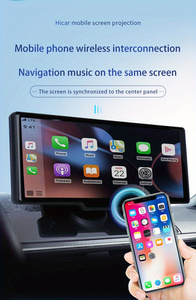 Pantalla Táctil Portátil Carlink de 10.26 Pulgadas con Navegación Inteligente Inalámbrica para Coche Compatible con Android Auto y Carplay - Product Image 2