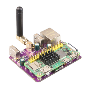 Carte de développement RPi0_CAT1 pour Raspberry Pi <span class=keywords><strong>Zero</strong></span> Series 4G CAT1 LTE Ethernet PCIe Plug & Play Ordinateur monocarte avec OS Linux - Product Image 1
