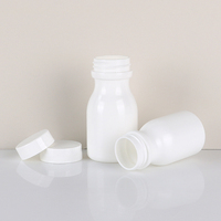 Vente en gros de flacons en plastique HDPE blancs de 120 ml (4 oz) pour pilules, capsules, comprimés, compléments nutritionnels