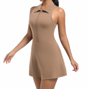Robe de sport personnalisée pour femme, coupe ajustée, séchage rapide, respirante, idéale pour le tennis, le golf et le badminton - Product Image 5