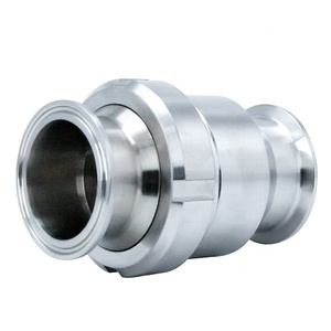 1.5Inch <span class=keywords><strong>38.1Mm</strong></span> Chất Lượng Cao Thép Không Gỉ Vệ Sinh SS304 SS316L Cấp Thực Phẩm Sms Ferrule Duy Nhất Union End Kiểm Tra Van - Product Image 4