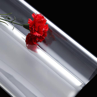 Gulungan Plastik Selofan Transparan Kertas Pembungkus Florist Kertas Pengemas untuk Bunga