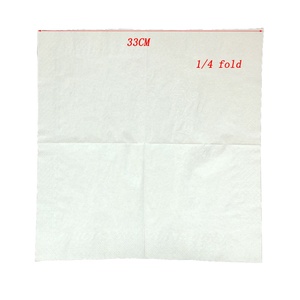 Tùy Chỉnh Bán Buôn Trắng 2 Ply Trinh Gỗ Khăn Giấy Bữa Ăn Tối Khăn Ăn Mô Khăn Ăn Serviettes Cho Nhà Hàng Khách Sạn dinging - Product Image 2