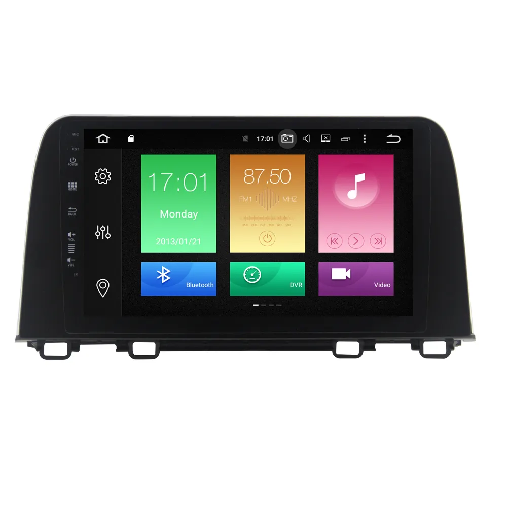 9 inç Android 9.0 Araba Radyo GPS Navigasyon Multimedya Stereo DVD OYNATICI Honda CRV 2017 2018 için DSP ile DAB DVR