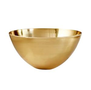 Cuencos para servir ensaladas de frutas de Metal más vendidos en tamaño y acabados de forma personalizada para decoración del hogar y suministros para fiestas - Product Image 5