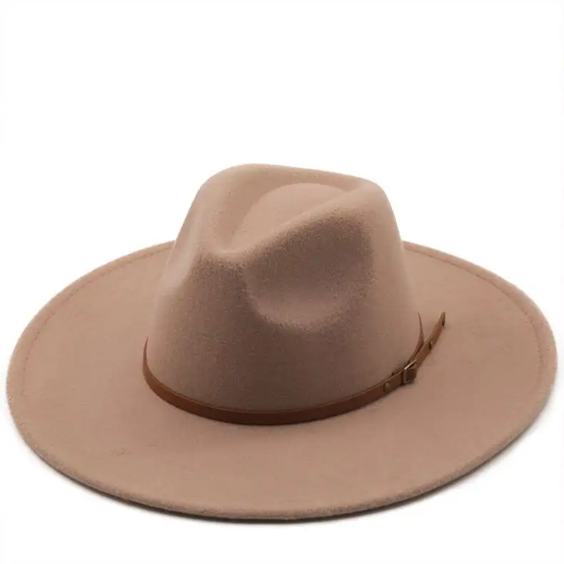 Высококачественная шляпа сомбреро смешанных цветов фетровые шляпы 100% австралийские шерстяные шляпы Федора
