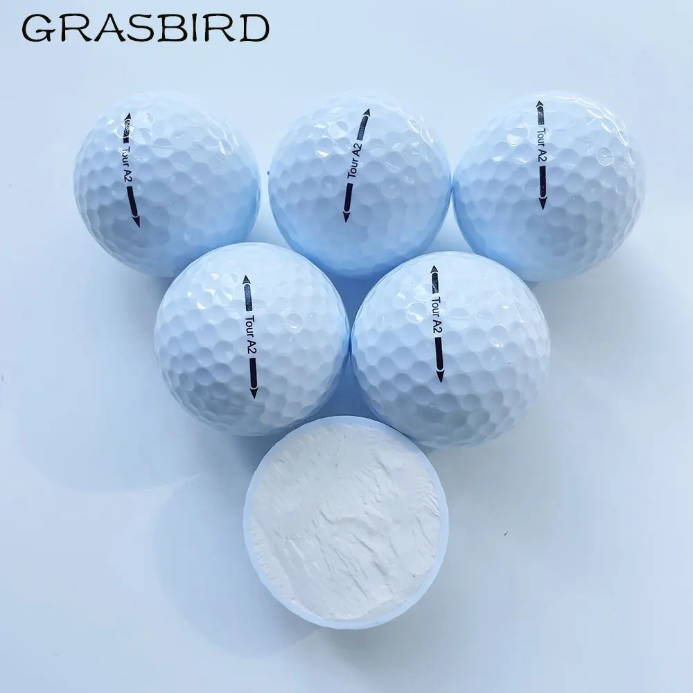 Professional Manufacture Wholesale 2piece Tour Ball Support OEM Service White Dimple Golf Ball
