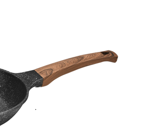 Padella rotonda in alluminio con rivestimento in ceramica a prova di graffio e OEM - Product Image 3